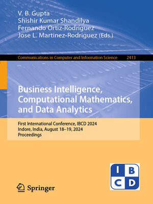 cover image of Business Intelligence, Computational Mathematics, and Data Analytics